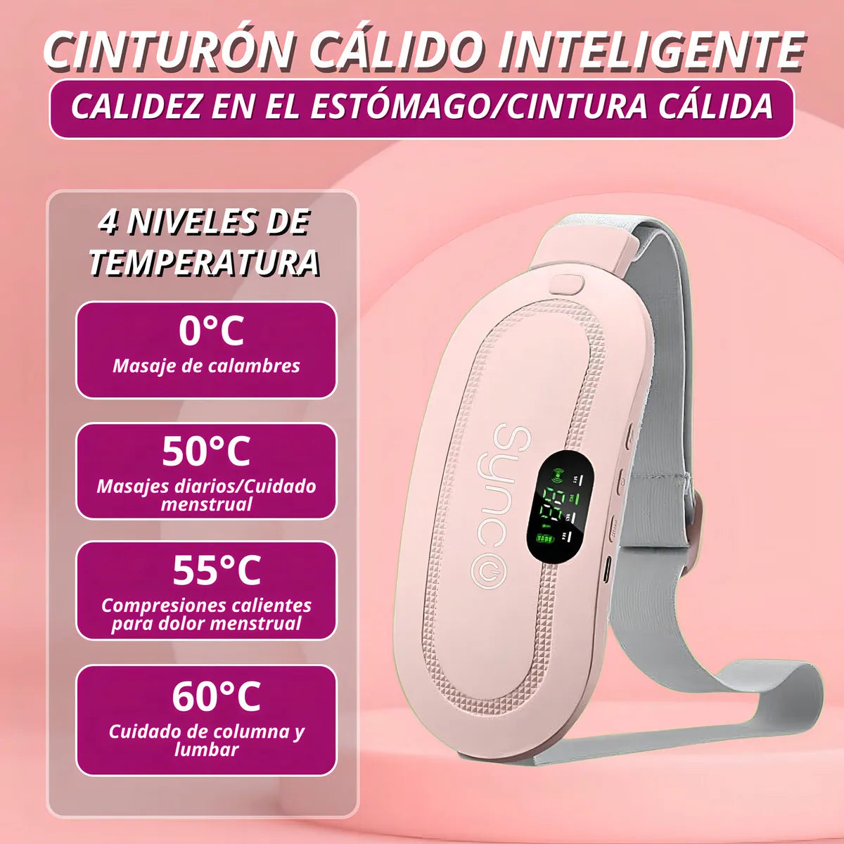 Cinturón Para Cólicos ThermaEase Belt™